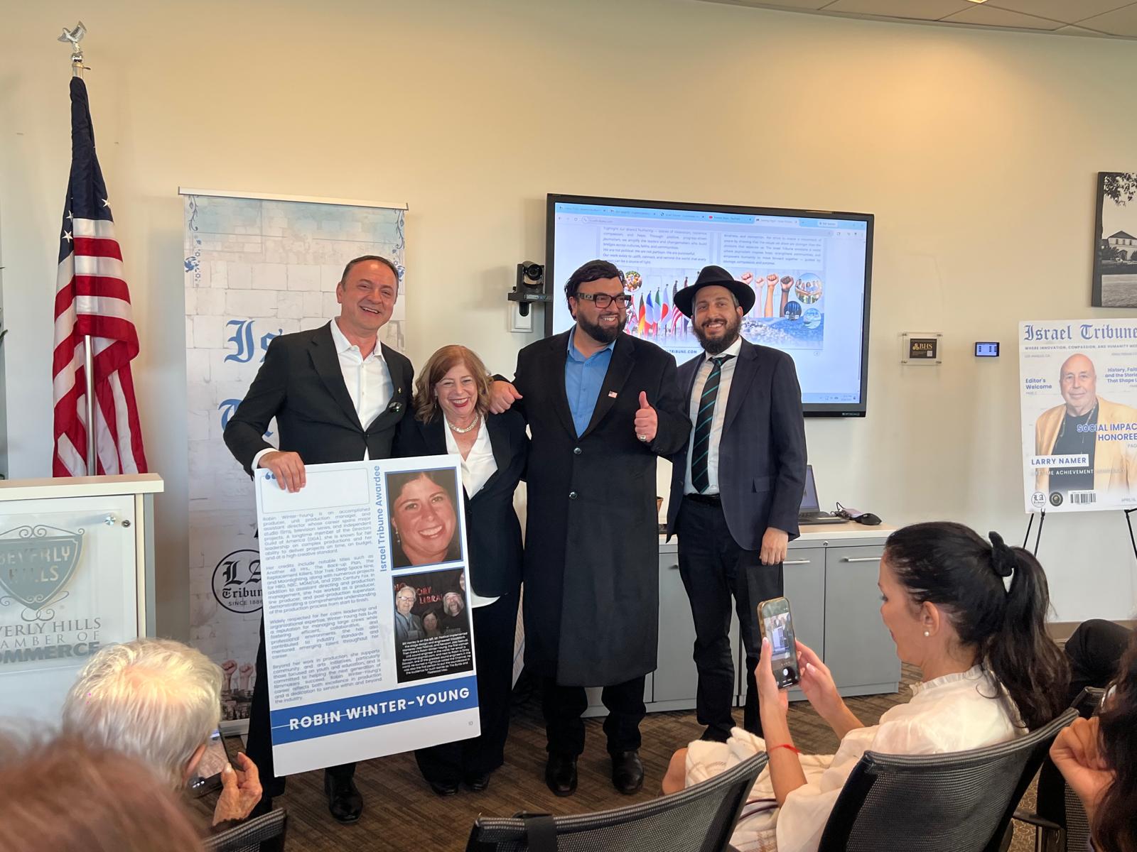 Israel Tribune community moment
