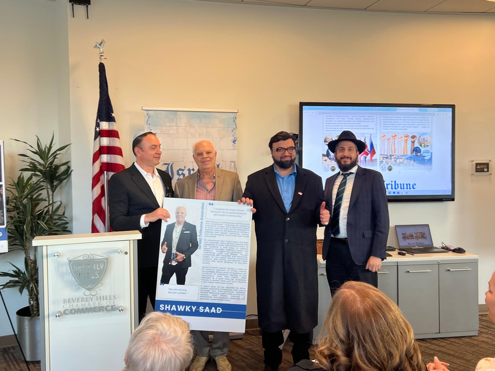 Israel Tribune community moment
