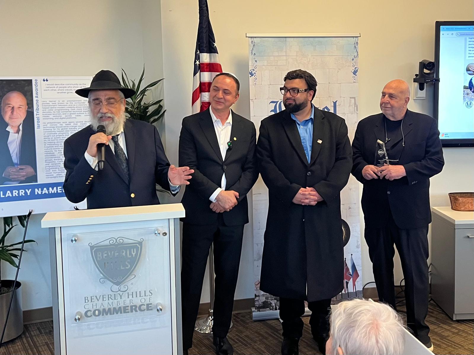 Israel Tribune community moment