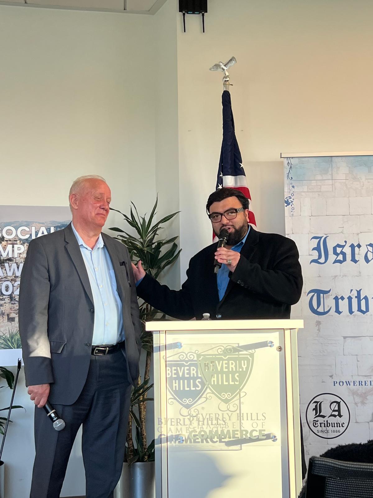 Israel Tribune community moment