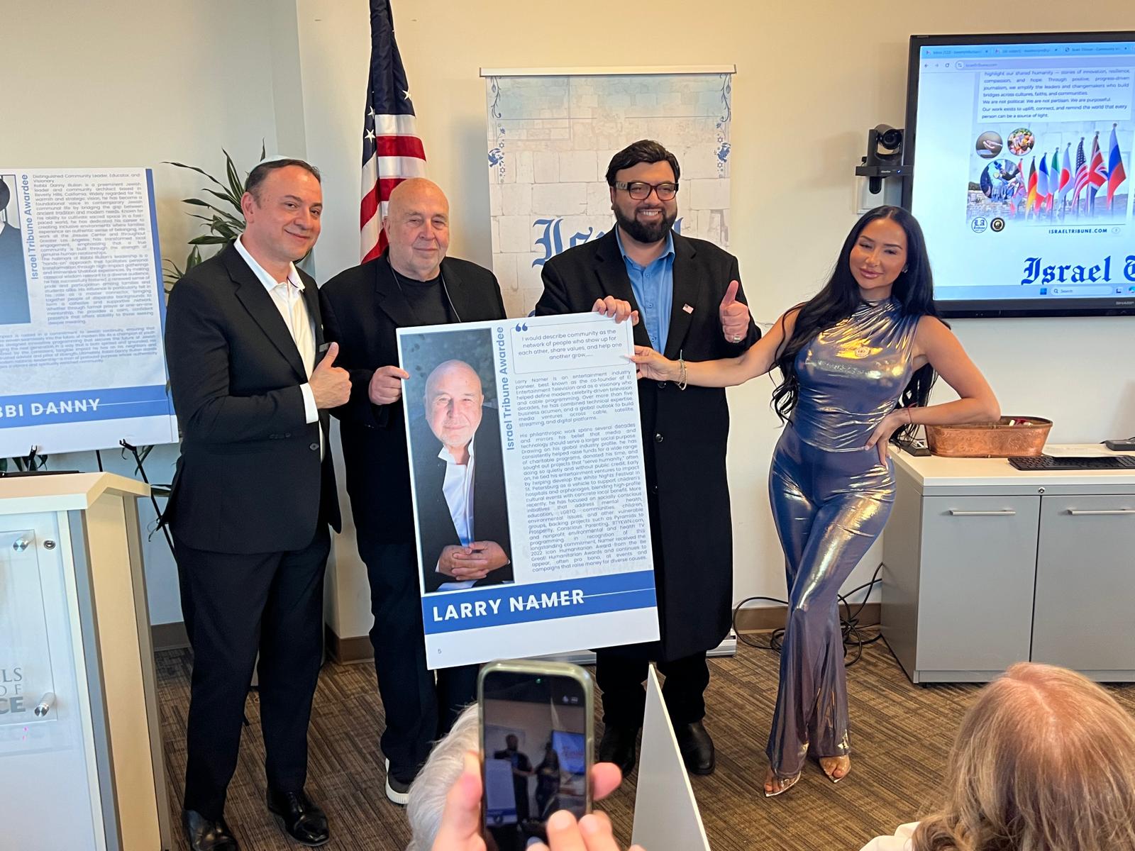Israel Tribune community moment